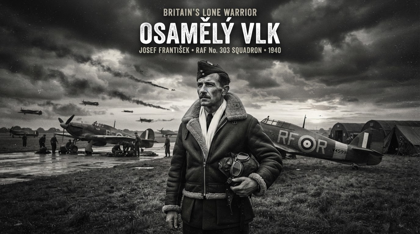 Film Osamělý vlk přiblíží příběh stíhače RAF Josefa Františka