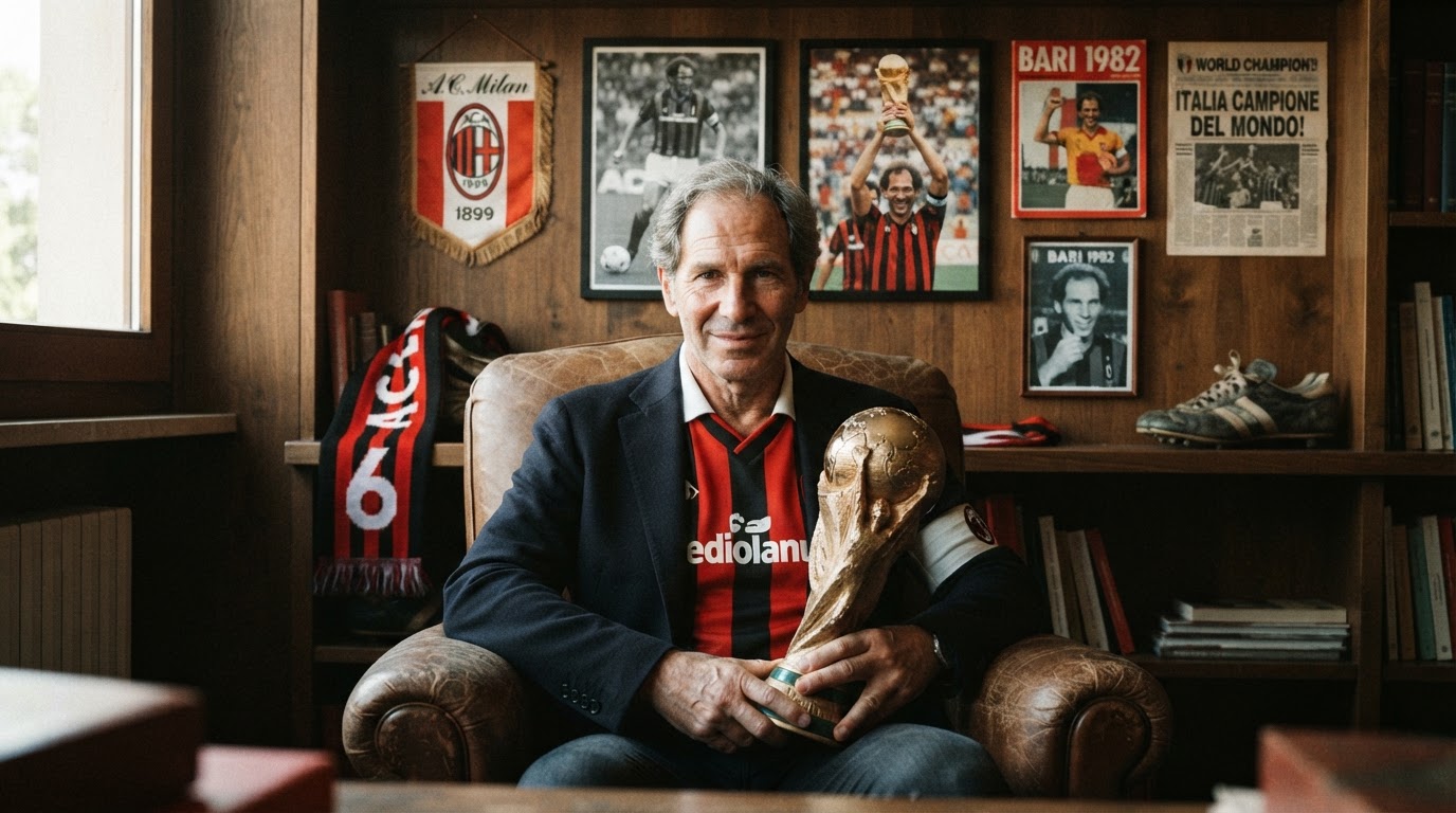 Zemřel Franco Baresi, legenda AC Milán a mistr světa z roku 1982