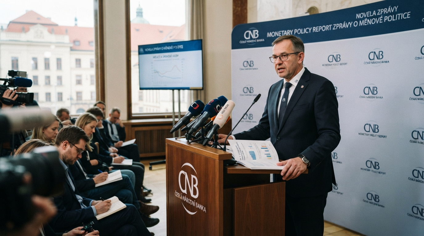 ČNB dnes zveřejní kapitolu nové Zprávy o měnové politice