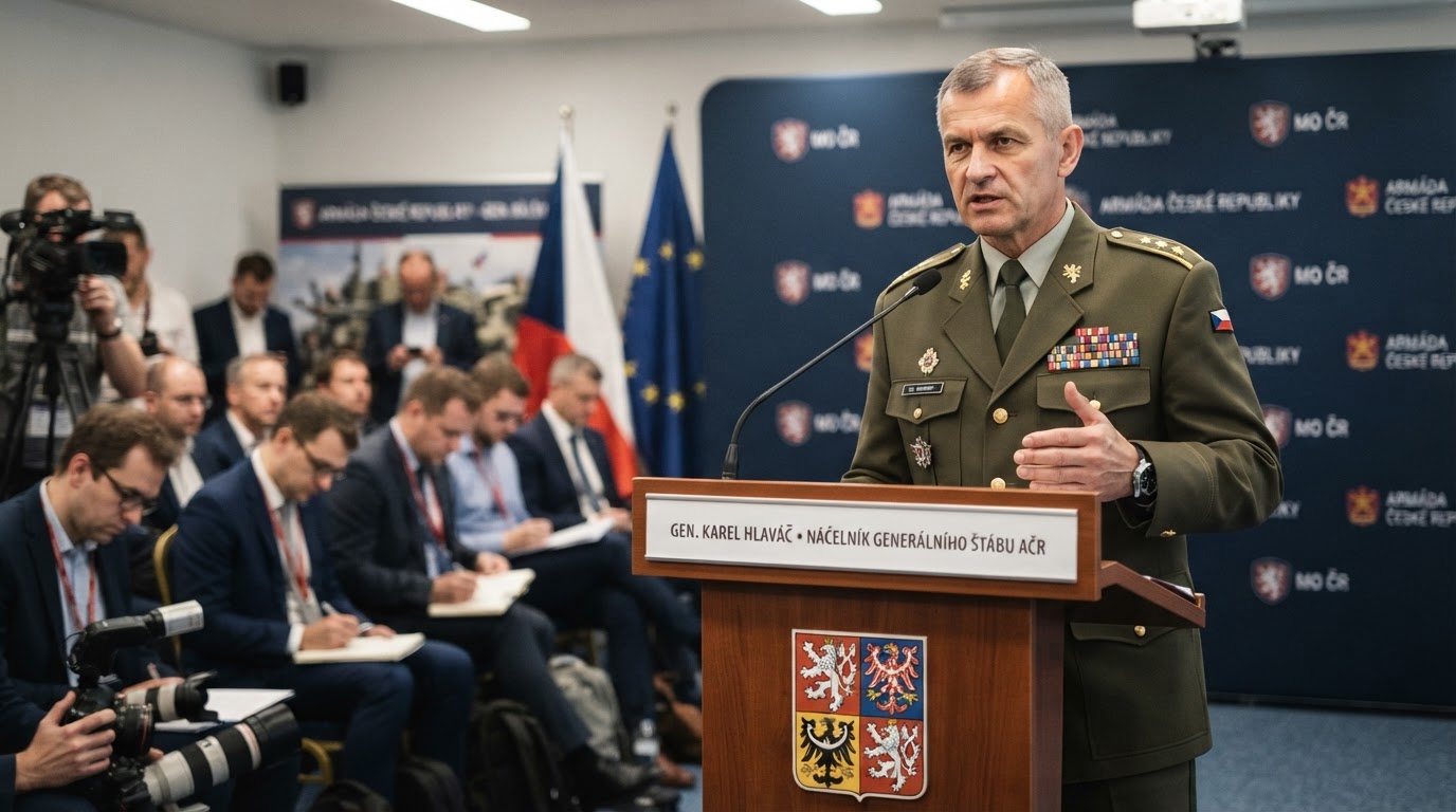 Nová armádní koncepce je v zásadě dokončená, řekl náčelník generálního štábu Hlaváč