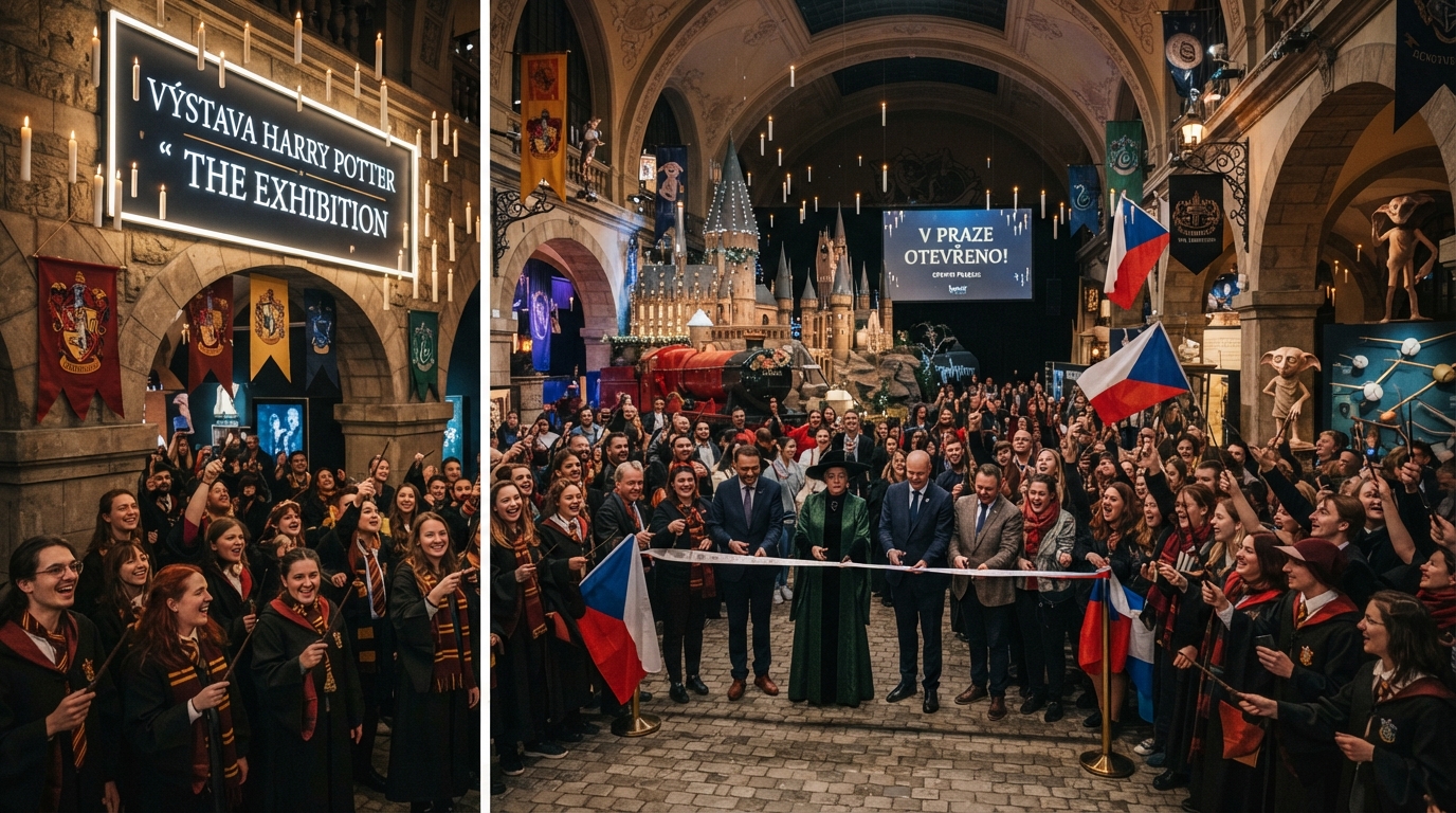 Výstava o Harrym Potterovi zahájila svou činnost v Praze