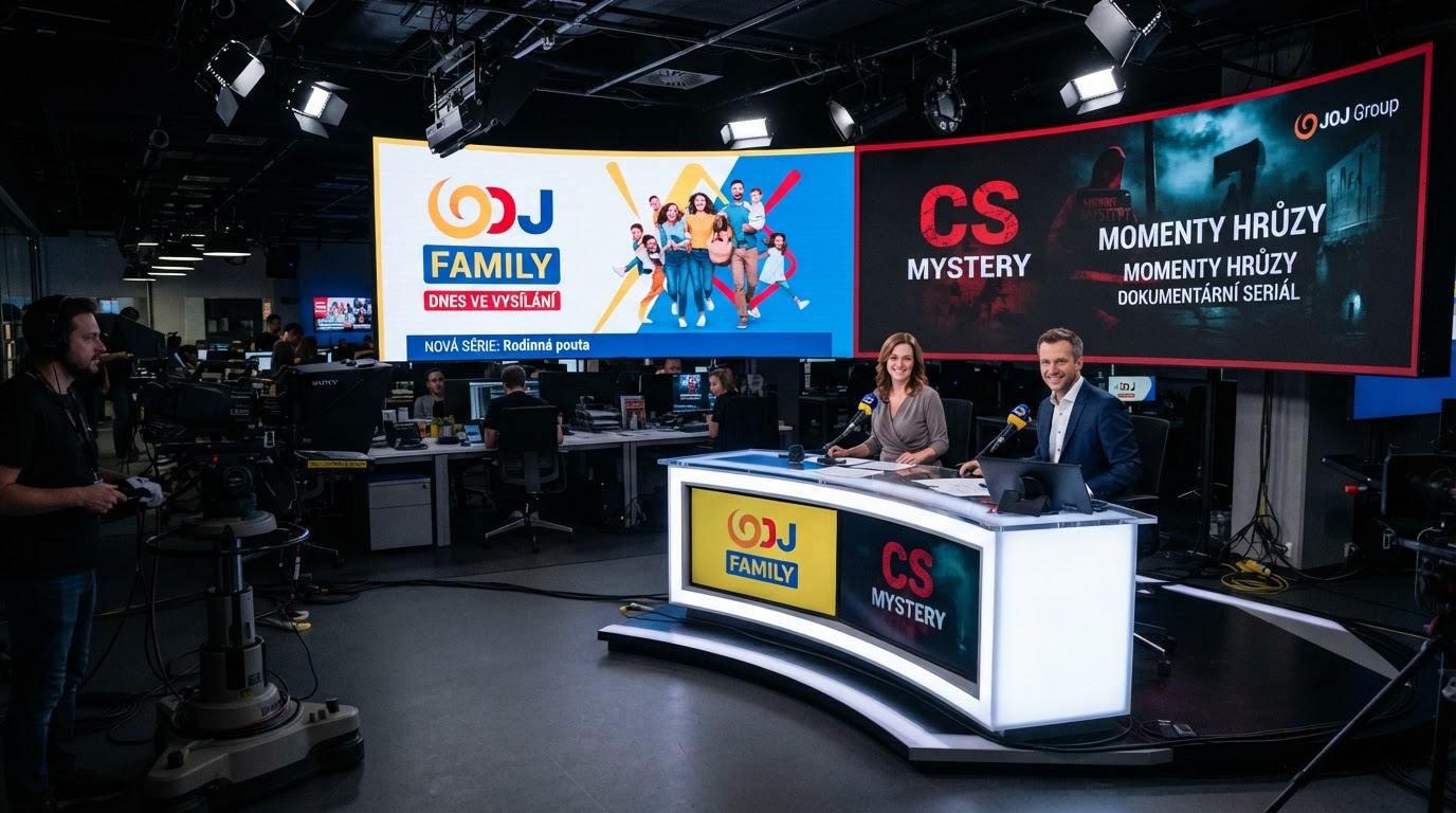 JOJ Family a CS Mystery zahájily vysílání v Multiplexu 23
