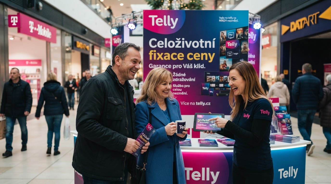Telly nabízí novým zákazníkům celoživotní fixaci ceny