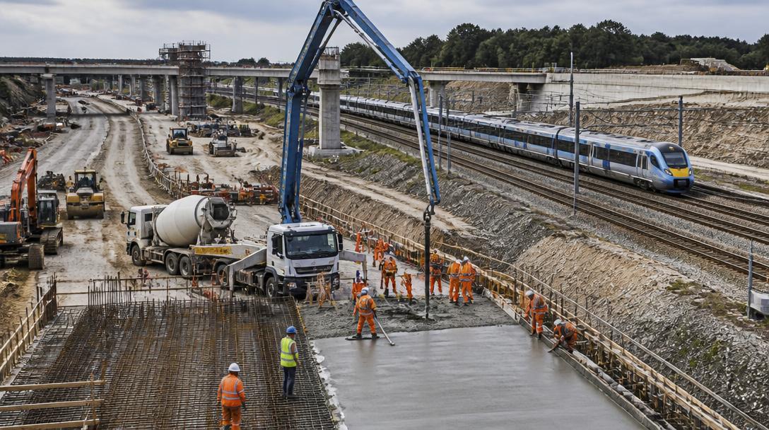 Rozvoj dopravní infrastruktury: Klíčové dálniční stavby a modernizace železničních koridorů v aktuálním roce